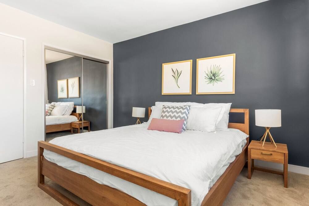 Gorgeous Brentwood 1br W/ Pool, Nr. Ucla & Whole Foods By Blueground - לוס אנג'לס - חדר שינה