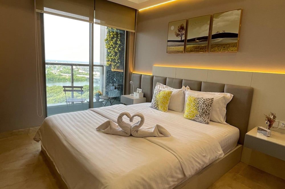 أبارتمنت جولد كوست بيك باي ميسويت هوم - جاكرتا - غرفة نوم