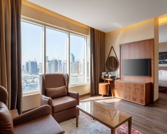 Radisson Blu Hotel Dubai Canal View - Dubai - Sala de estar