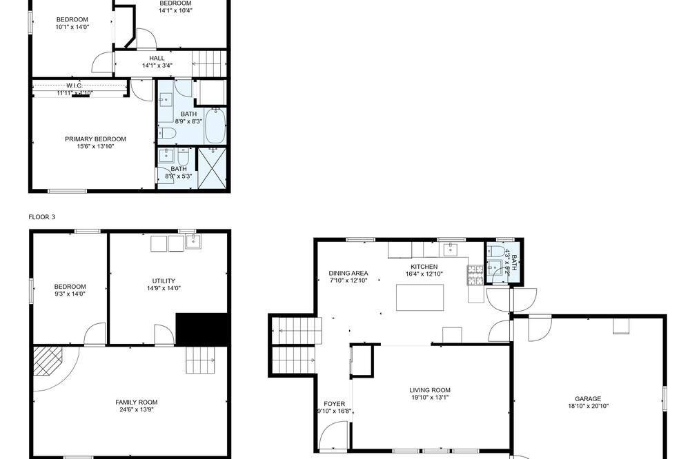 Drift Away Den - Stevensville - Floorplan