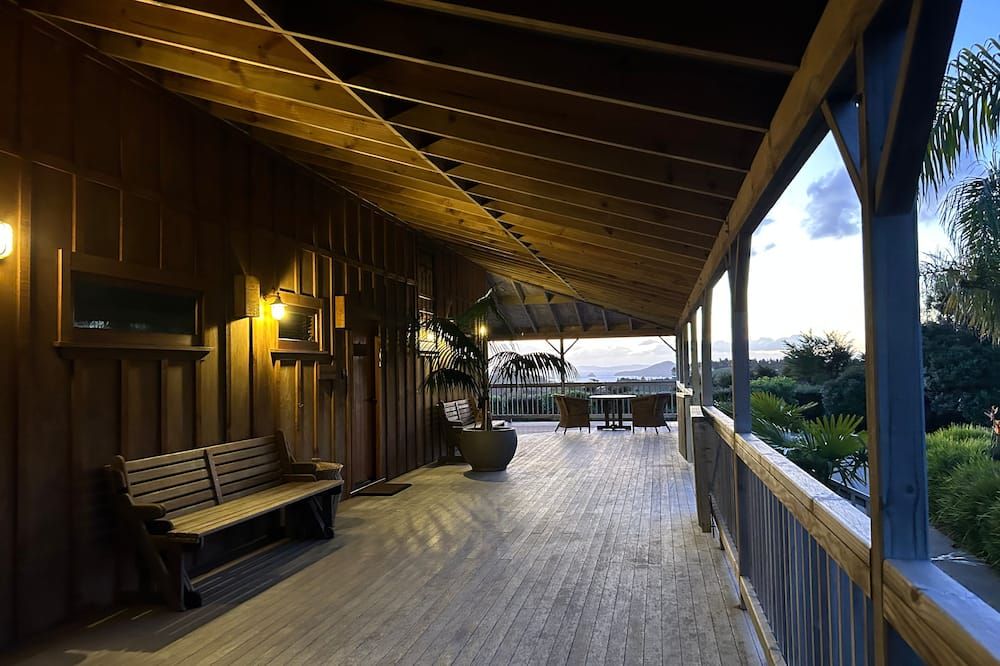 Atea Lodge - Coromandel - Balcón