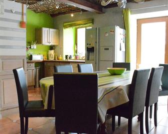 Large 18th Century House in the Heart of the Typical Village of Champlon, Garden - Tenneville - Comedor