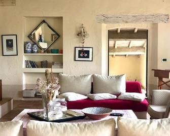 Villa Vetrichina - San Casciano Dei Bagni - Вітальня