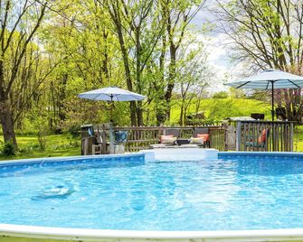 Lakefront, Swim, Fish, Kayak, fire pit, star gazing, pet friendly. All on site! - New Market - Piscine