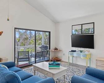 The Bungalow - Captiva Beach Cottage on Turner Beach - Captiva - Sala de estar