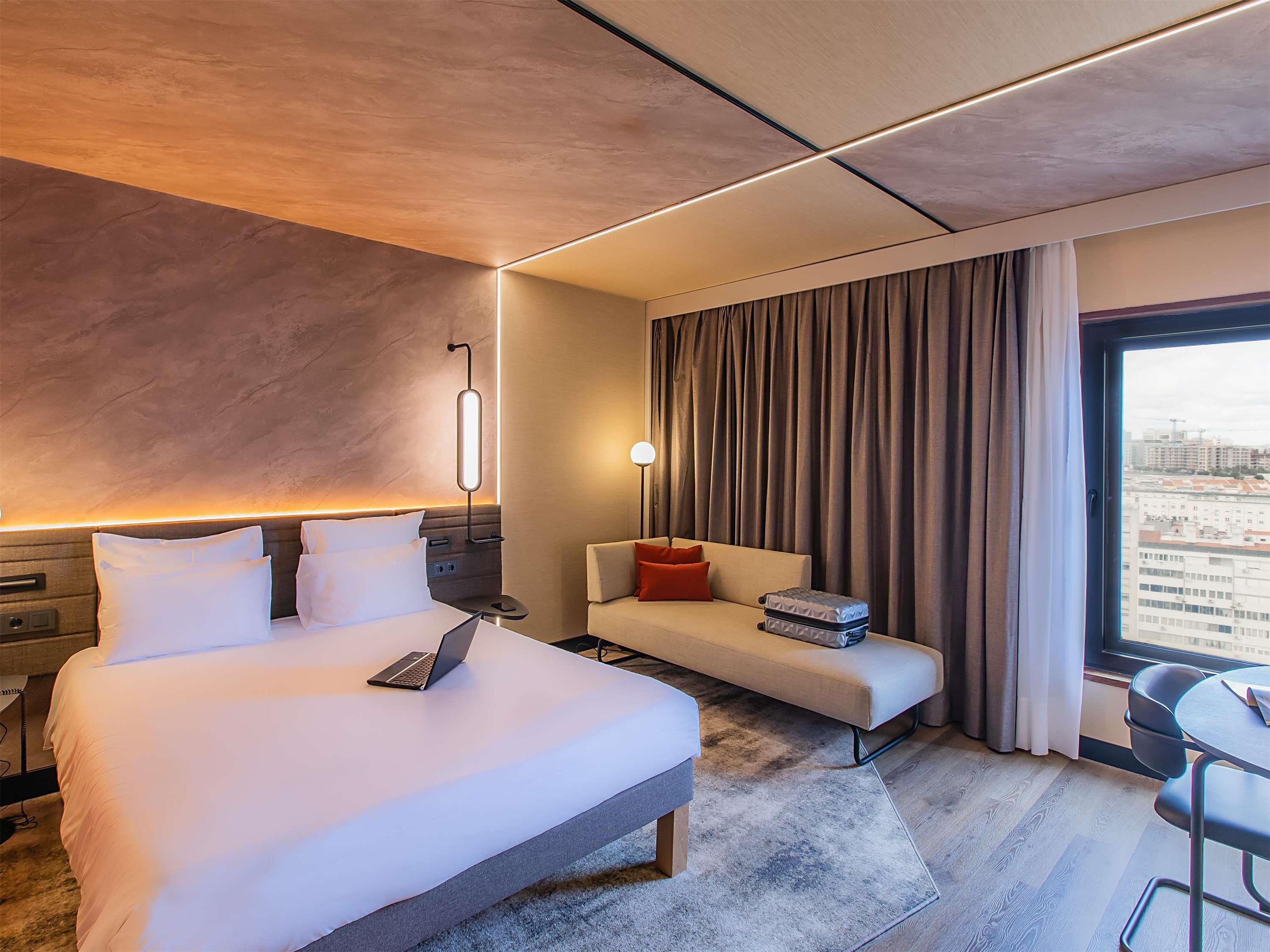 نوفوتيل ليسبوا - لشبونة - غرفة نوم