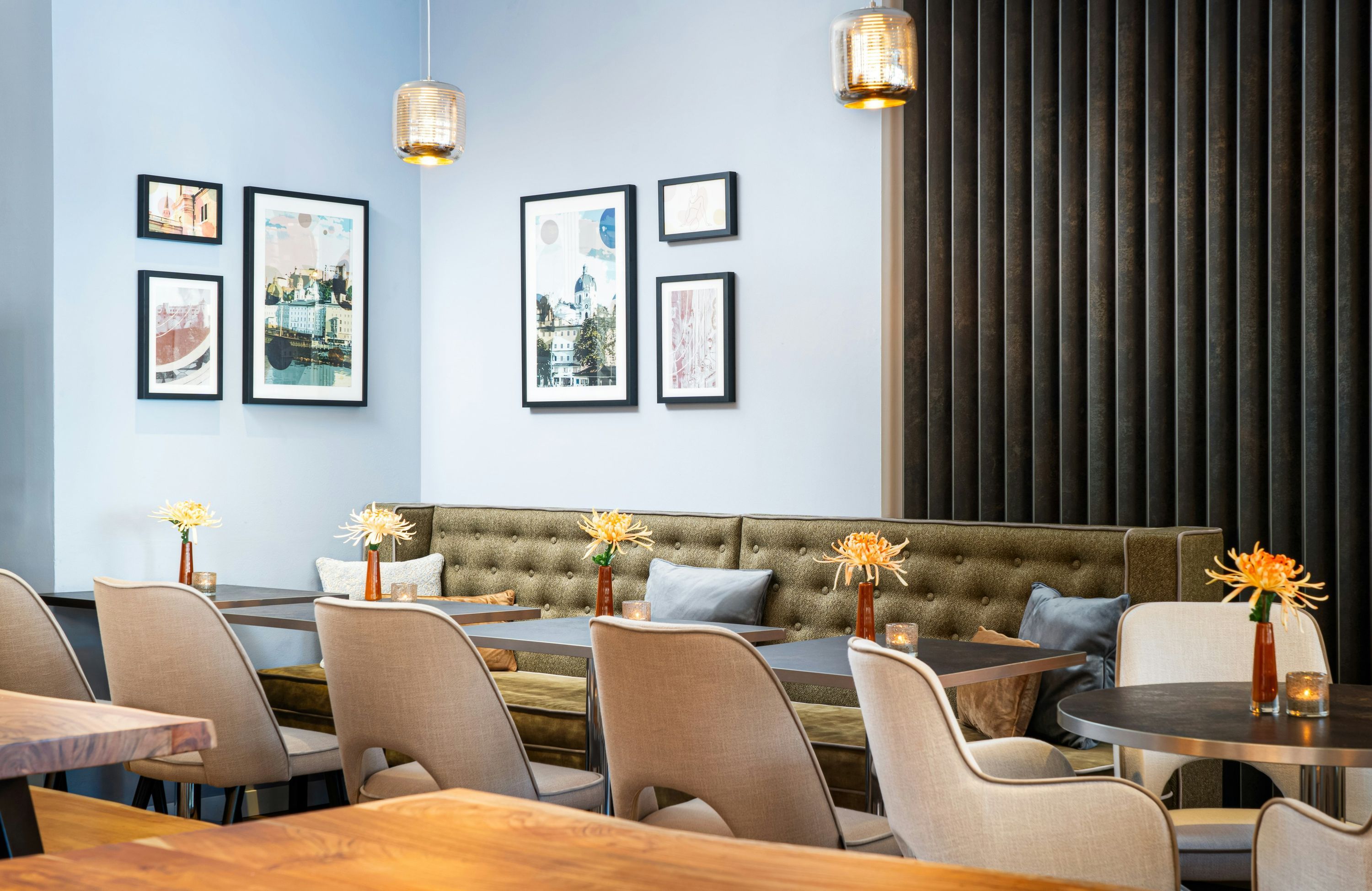 Leonardo Hotel Salzburg City Center - זלצבורג - מסעדה