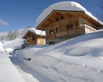 Chalet 8/12 pers. Quiet, heated POOL, GAMES for children, near the village - Crest-Voland - Bâtiment