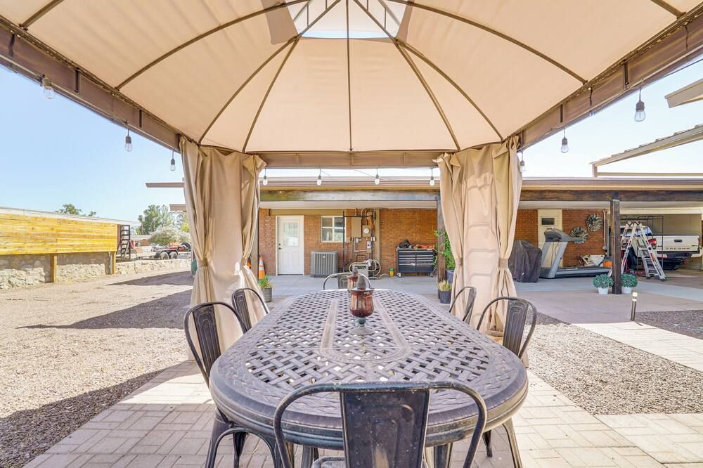 Near Casino & Shops: Cozy Apt in West El Paso! - El Paso - Patio