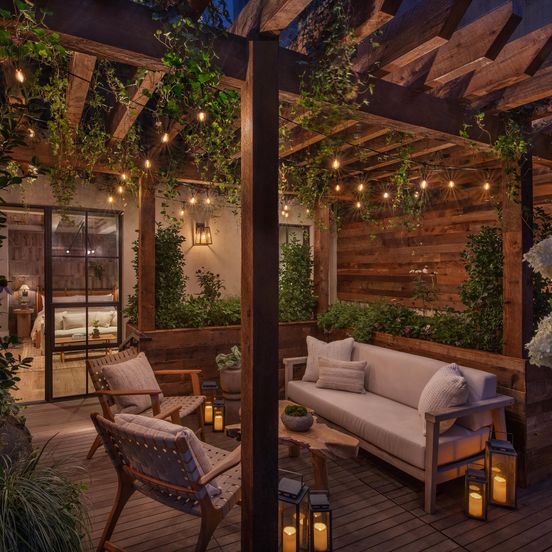 Patio view of 1 Hotel Central Park