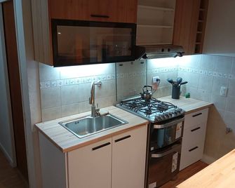 Cozy Downtown Loft with Rustic Style - San Martín de los Andes - Kitchen