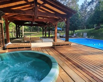 The Lakehouse 3 bedroom private cottage with lakeside deck and dock on Nipissing - Callander - Pool