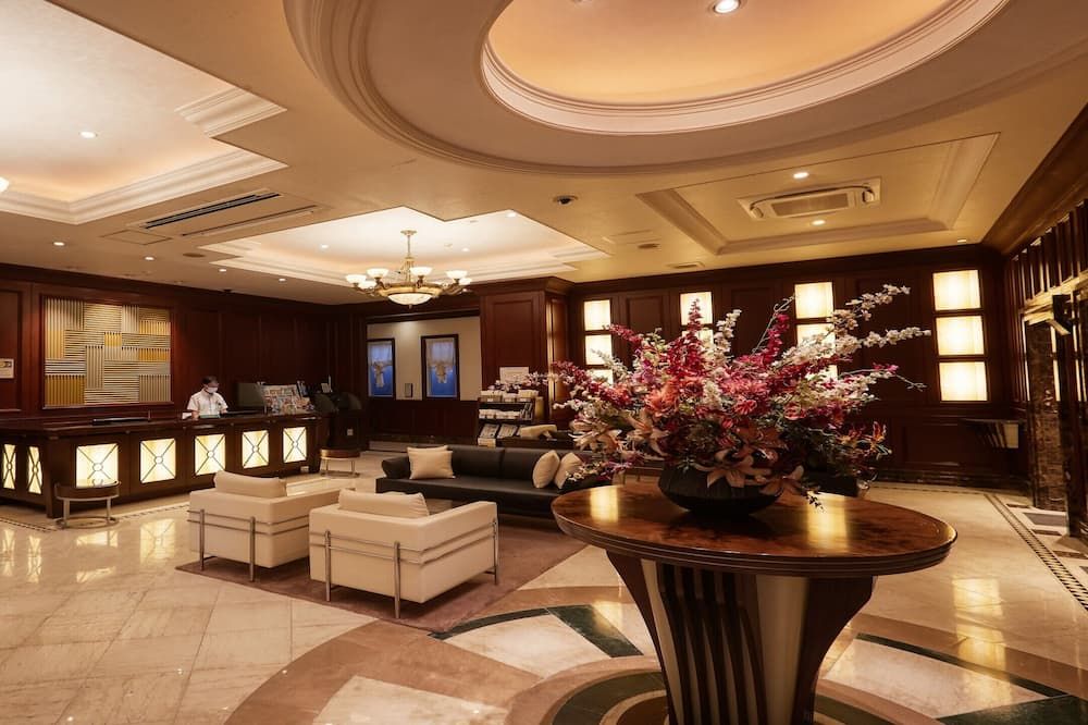 Lobby view of Grg Hotel Naha Higashimachi