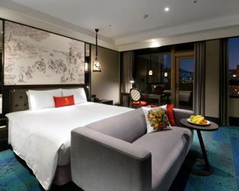 جست بالاس - مدينة تايبيه - غرفة نوم