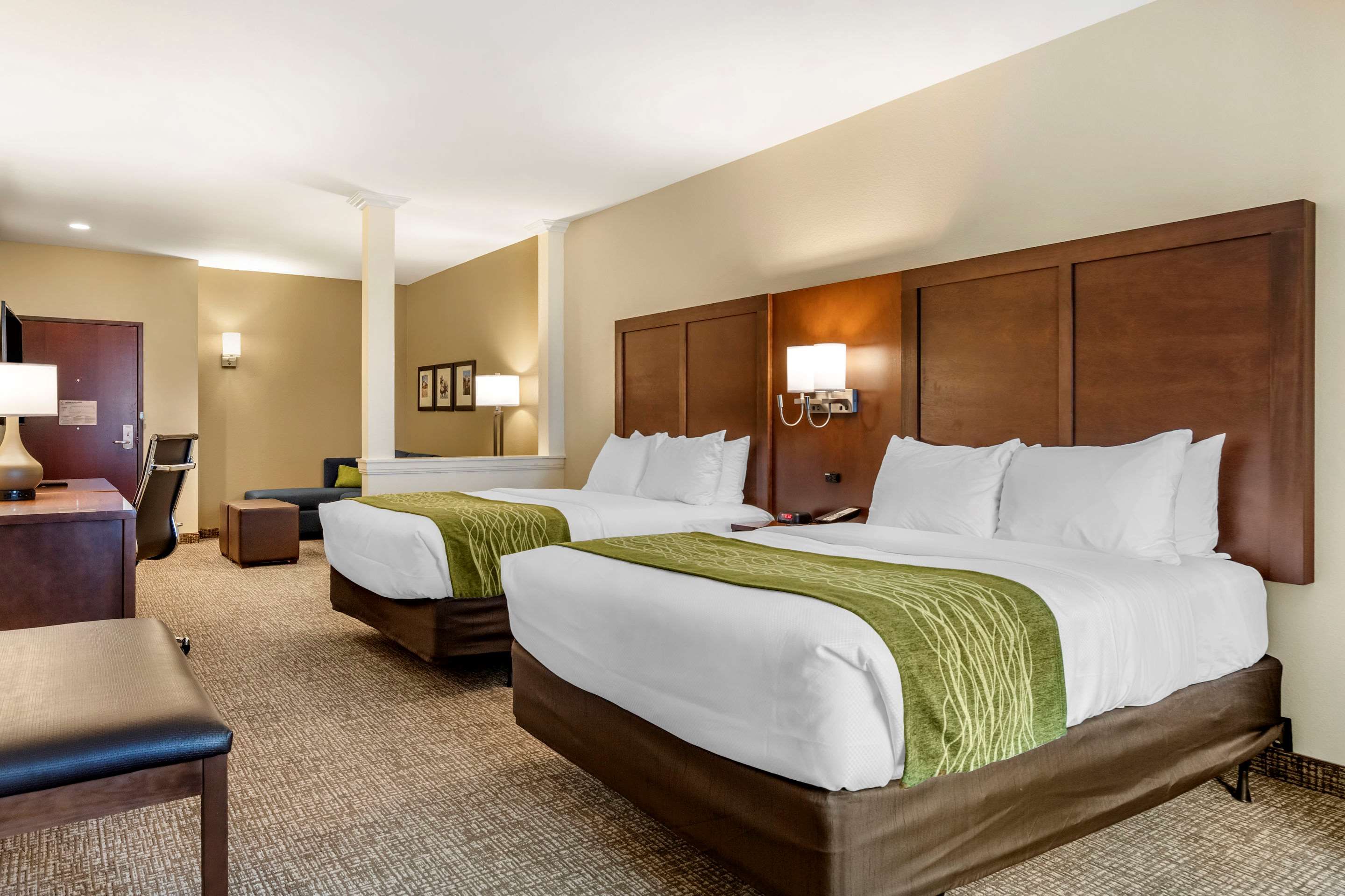 Comfort Suites San Antonio Ft. Sam Houston/Sammc Area - סן אנטוניו - חדר שינה