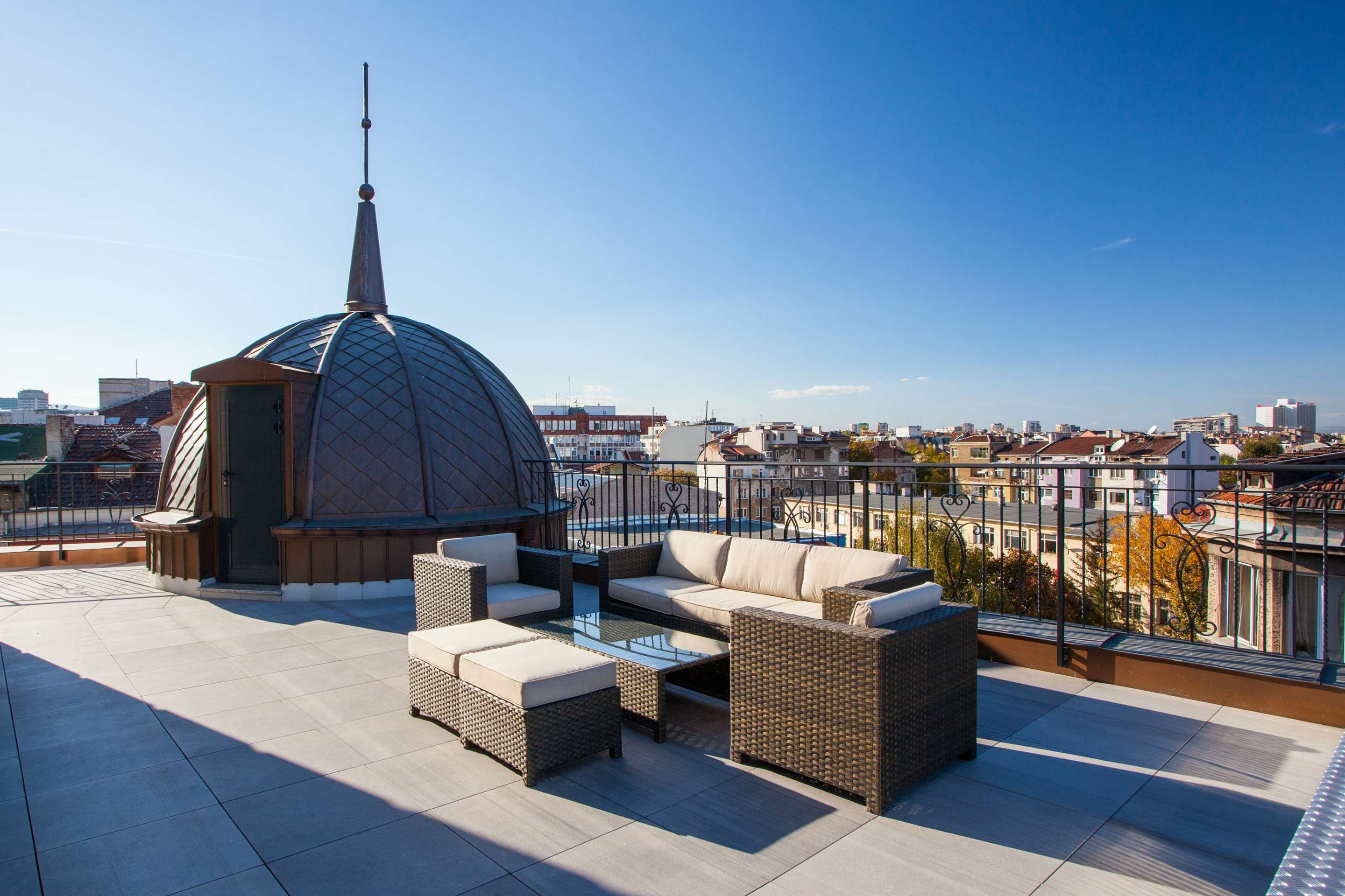 Hotel Coop, Sofia - סופיה - מרפסת