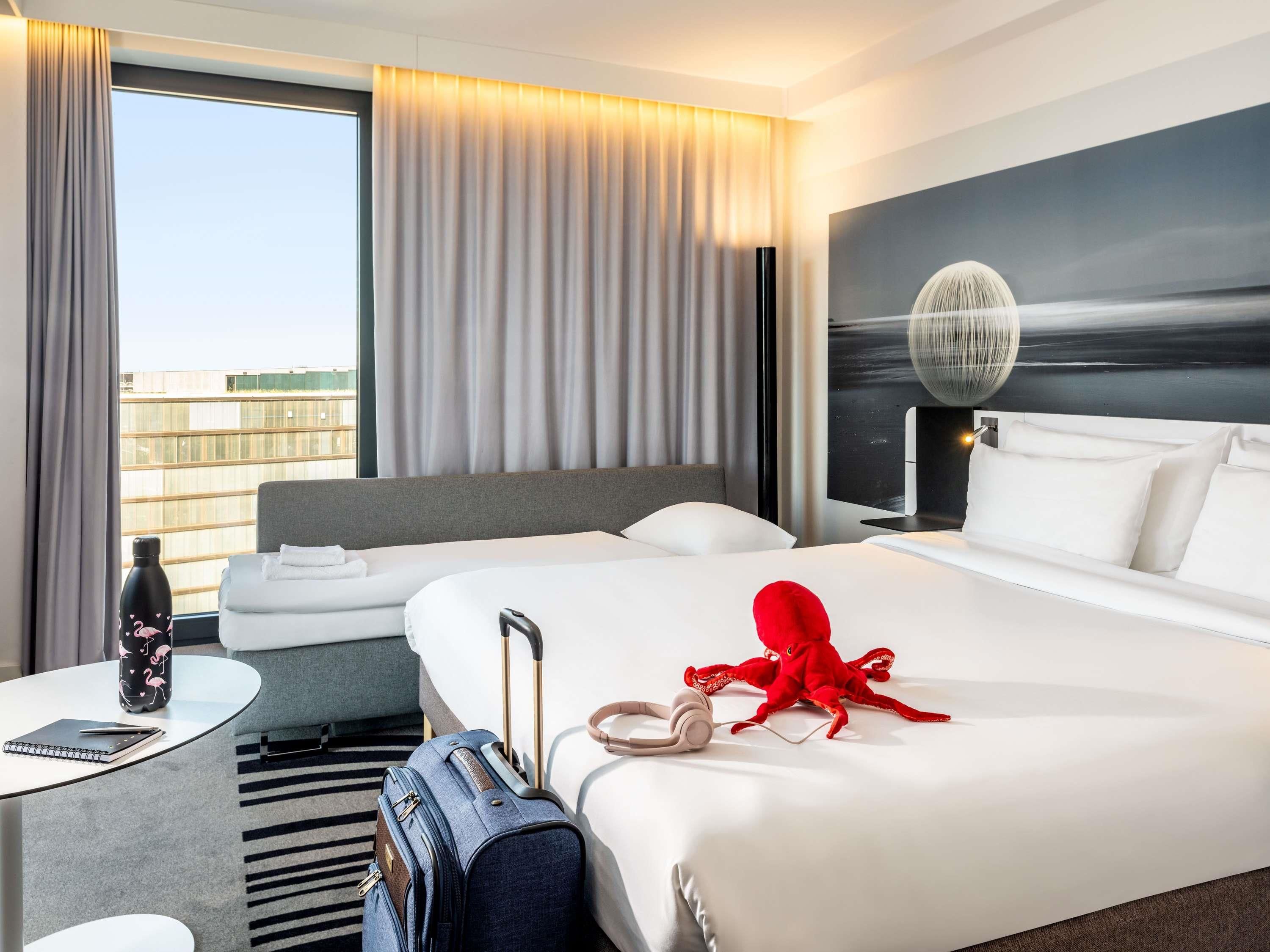 نوفوتيل فيين هاوبتباهنهوف - فيينا - غرفة نوم