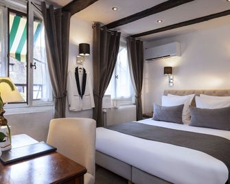 هوتل لو ماريشال - كولمار - غرفة نوم