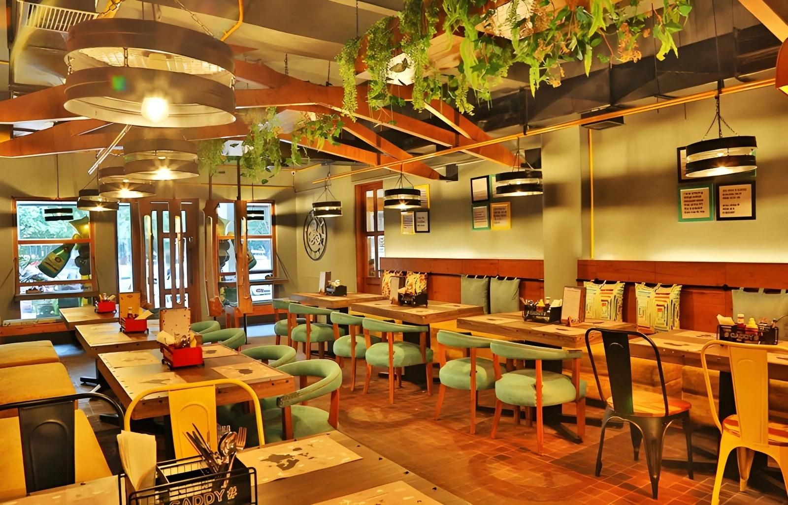 Hotel Orange 35 - تشانديغاره - مطعم