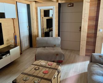 Mimizan plage, atypical wooden chalet, perfect for a getaway! - Mimizan - Salon