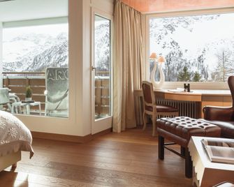 Tschuggen Grand Hotel Arosa - ארוזה - סלון