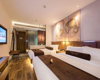 James Joyce Coffetel Beijing Bird Nest Asian Sports Village International Conference Center Branch - Beijing - Bedroom
