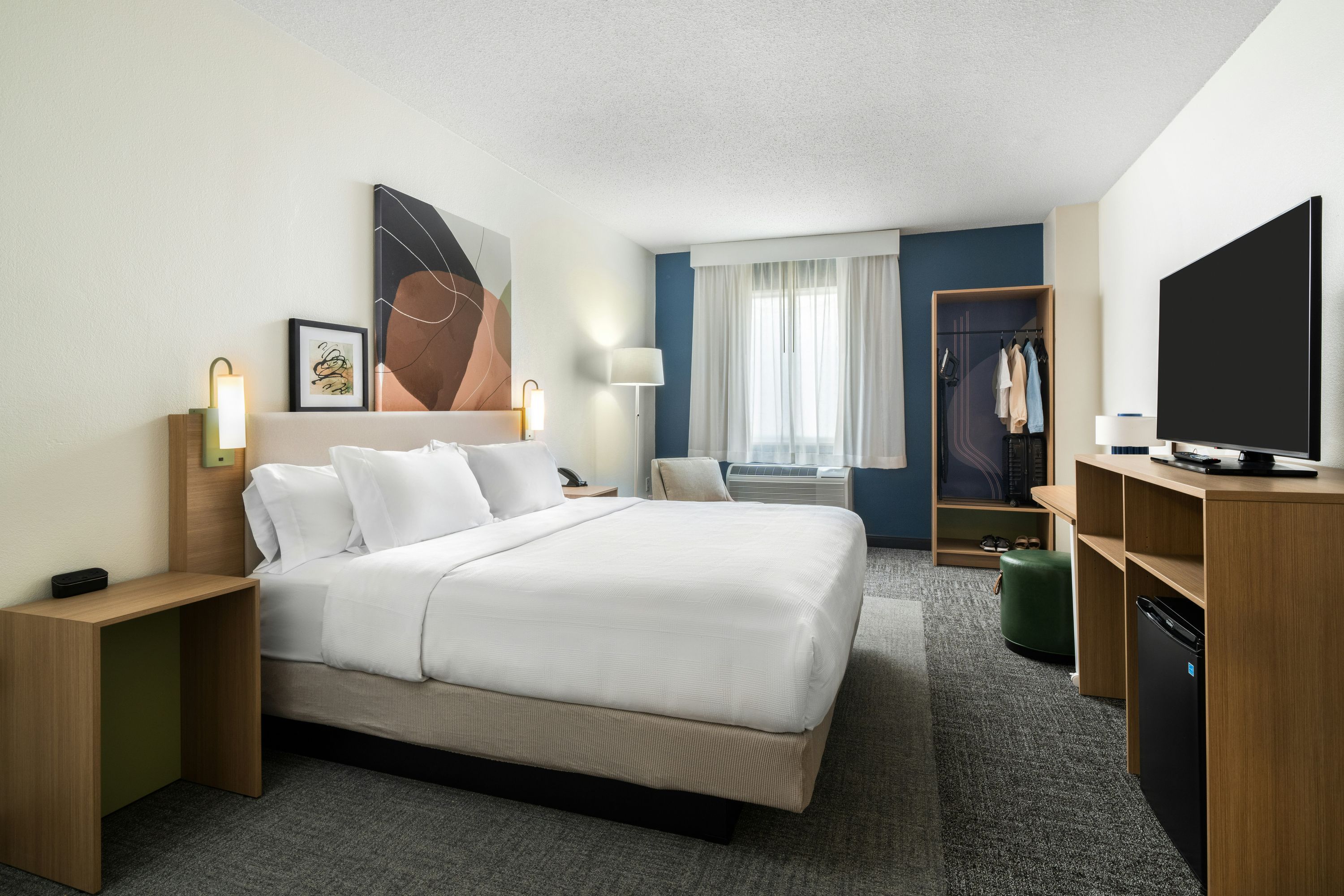 Spark by Hilton Plainfield Indianapolis Airport - Plainfield - Camera da letto