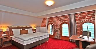 Romantik Hotel Scheelehof Stralsund - שטרלזונד - חדר שינה