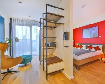 에어로넛 서비스 아파트먼트 파워드 바이 펄 1 - 베를린 - 침실