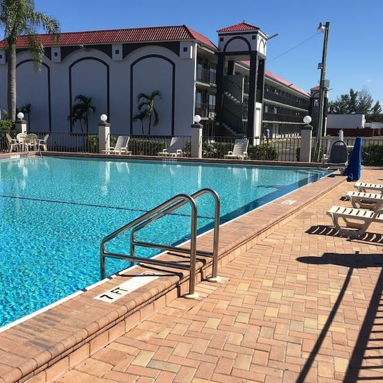 Pool view of Days Inn by Wyndham Fort Myers
