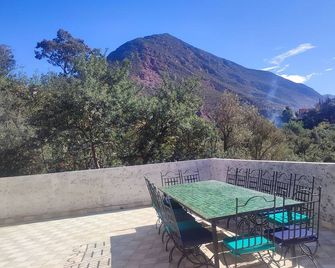 Chez Yahia, in the heart of Ourika, apartment with panoramic view - Tnine Ourika - Balkón