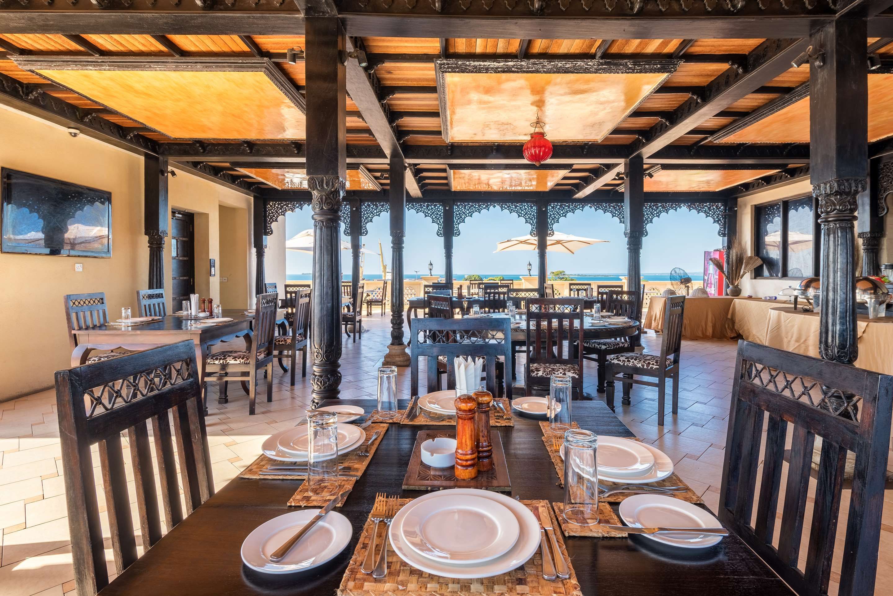 Golden Tulip Zanzibar Boutique Hotel - סטון טאון - מסעדה