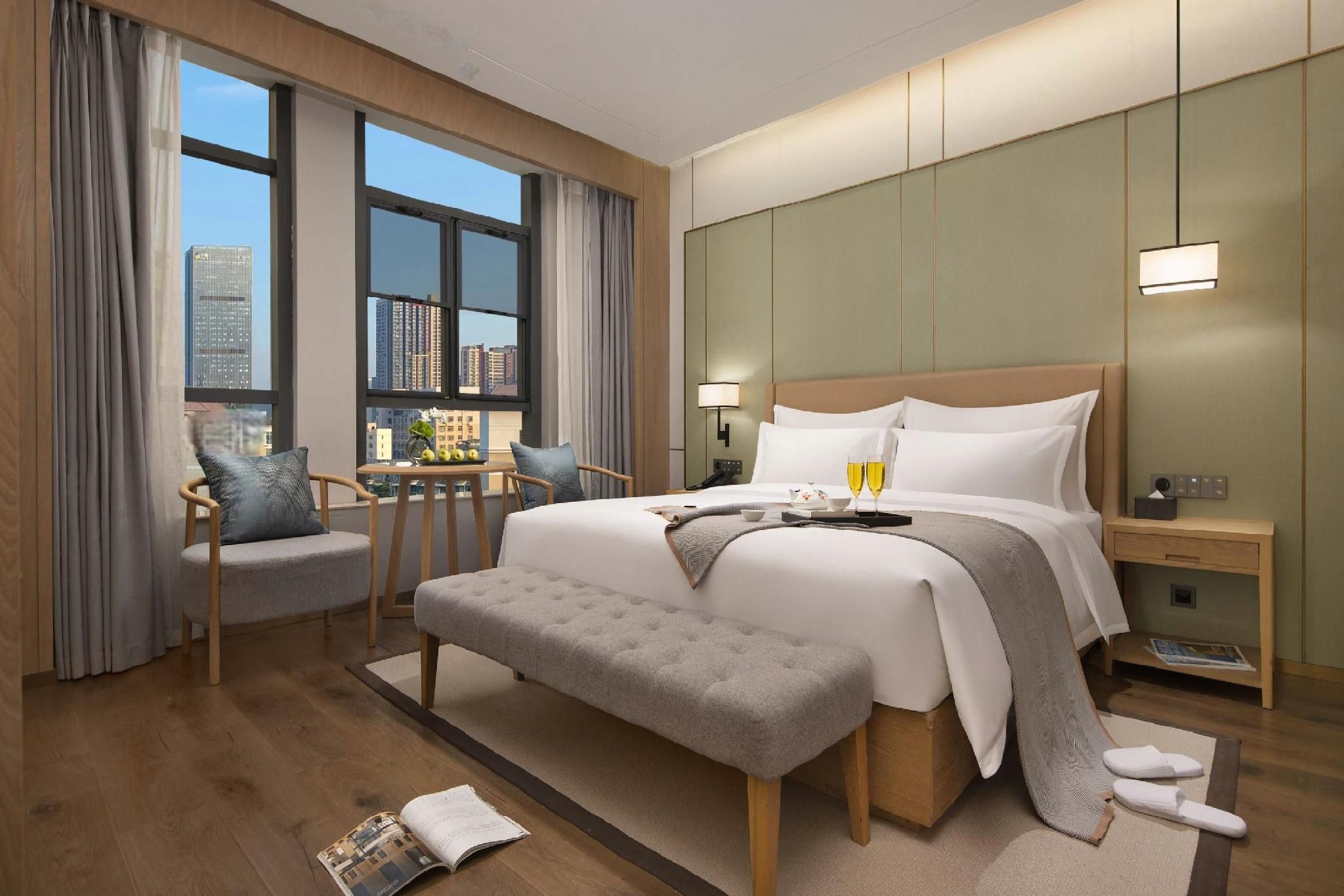 Haiyi Hotel - تشانغشا - غرفة نوم