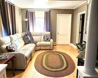 The Ugly Duckling: Cozy Home in Historic Downtown - Fargo - Living room