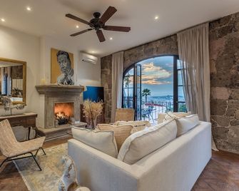 Panoramic Paradise 3br Overlooking Sma - San Miguel de Allende - Sala de estar