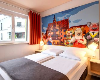 B&B Hotel Schweinfurt-City - Schweinfurt - Slaapkamer