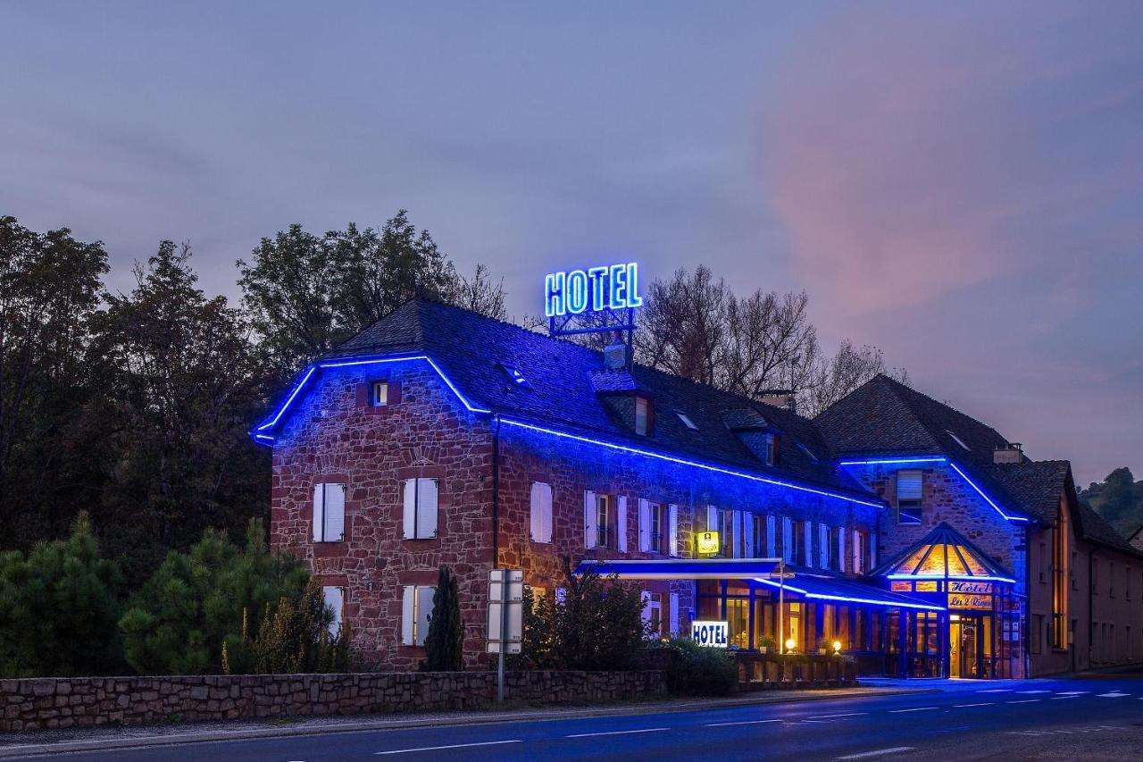 Logis Hôtel Restaurant Les 2 Rives - A75, en bordure de rivière - Banassac-Canilhac - Будівля