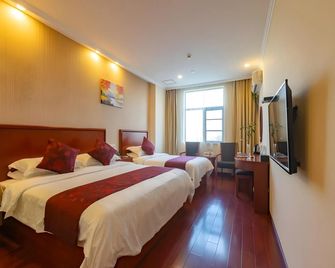 Greentree Inn Huzhou Anji Yingbin Avenue Express Hotel - Huzhou - Schlafzimmer