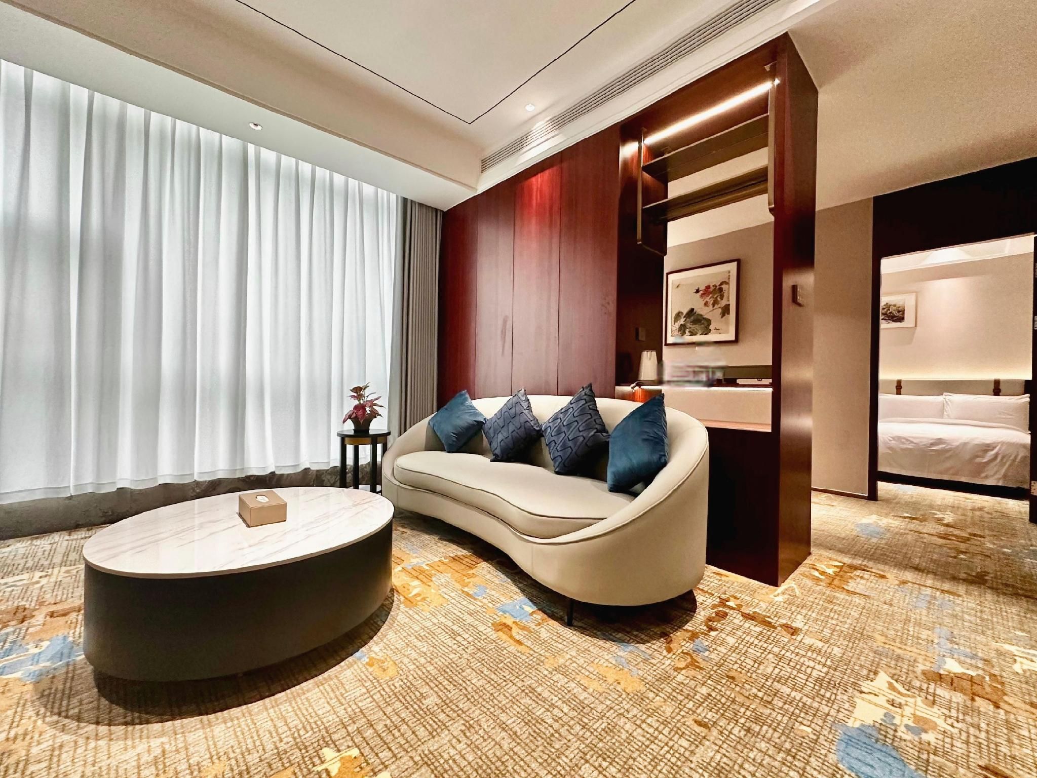 Hjt Hanwen Riverview Hotel - צ'נגדו - חדר שינה