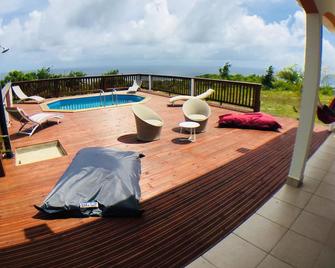 Ecological Villa Classified 3 Stars With Sea View And Private Pool - Grand-Bourg - Piscine