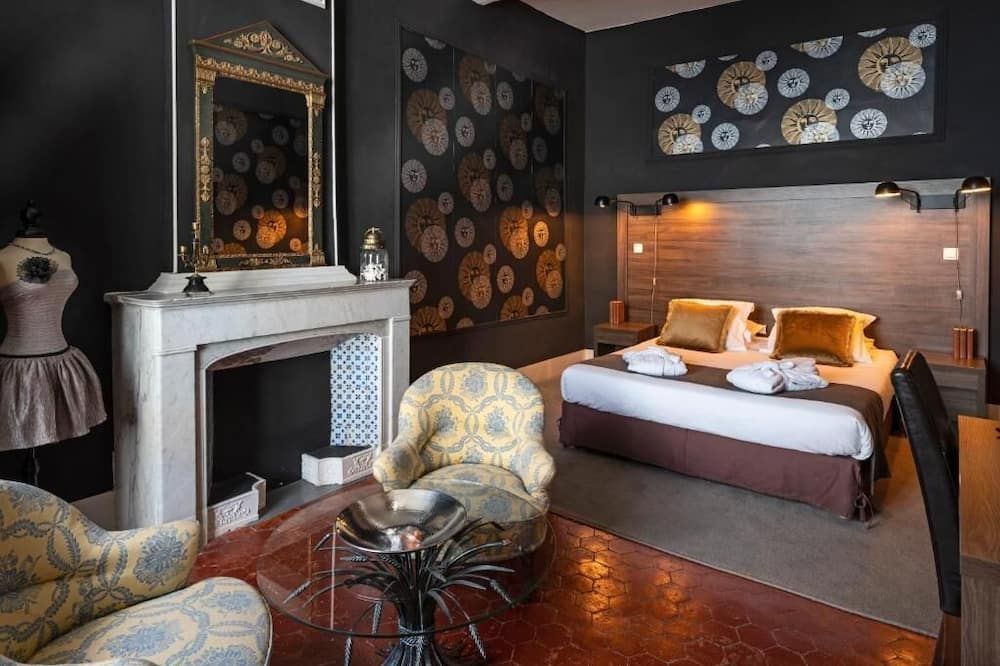 La Margelle - Pernes-les-Fontaines - Slaapkamer