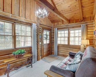 Murphy Cabin with Views Less Than 1 Mi to Hiwassee Lake! - Murphy - Living room