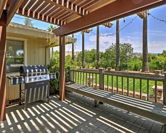 Remodeled & Cozy Gilroy Guest House Near Downtown! - Gilroy - Balkón