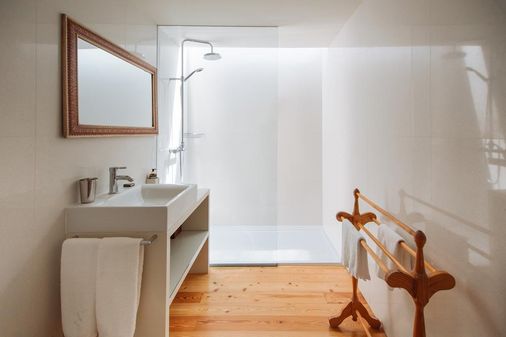 阿爾克布沙農莊旅館 - 維亞納堡 - 維亞納堡 - 浴室