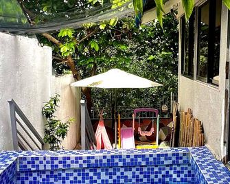 Private Resort w/ Villa, pool, mini playground and an aesthetic probinsya vibe! - Antipolo - Patio