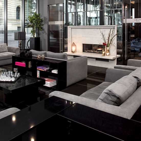 Living room view of Hotel Amano Grand Central