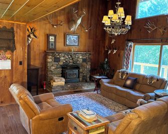 Secluded creek-side ranch house in the heart of Custer County. - Challis - Sala de estar