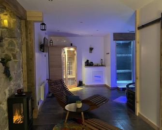 Chalet Perce Neige Eden Spa 5 Chalet Cosy - Ventron - Salon