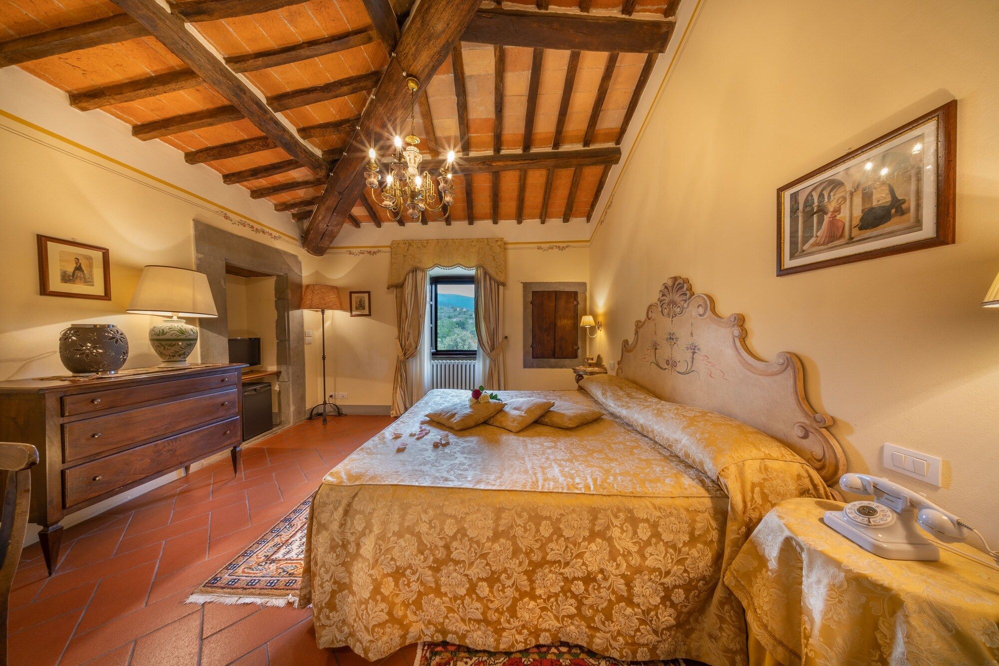 Villa Borgo San Pietro - קורטונה - חדר שינה