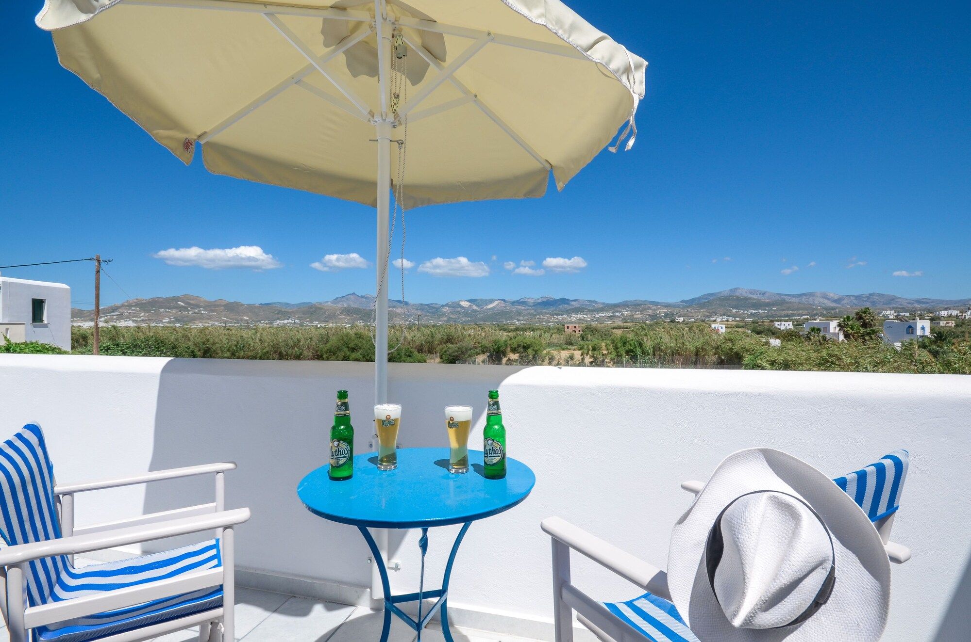 Agios Prokopios Hotel - Agios Prokopios - ระเบียง